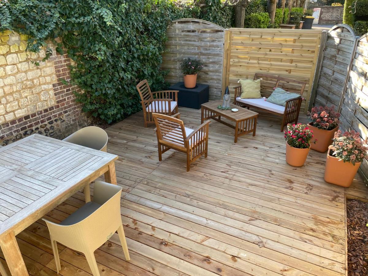 Le 102, Maison Avec Terrasse Et Parking Gare De รูออง ภายนอก รูปภาพ