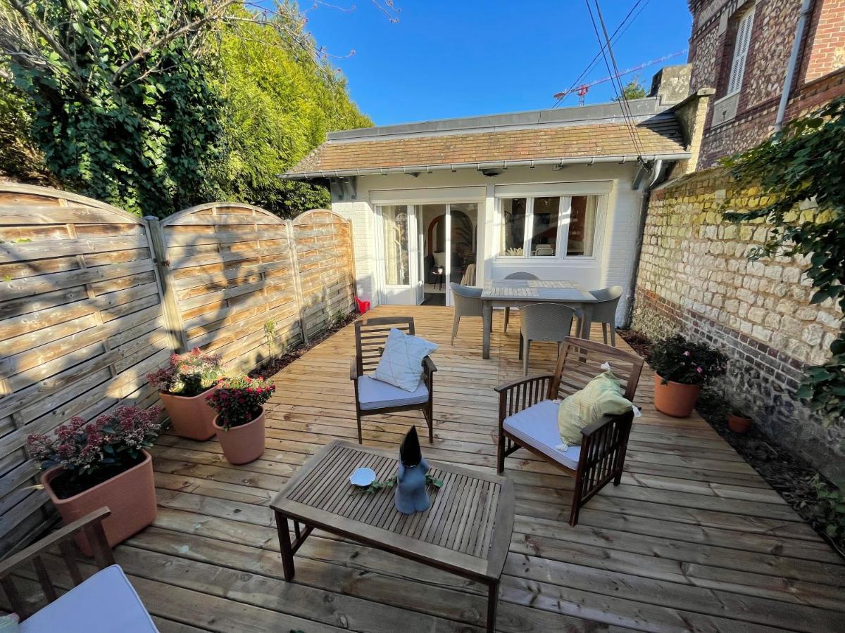 Le 102, Maison Avec Terrasse Et Parking Gare De รูออง ภายนอก รูปภาพ