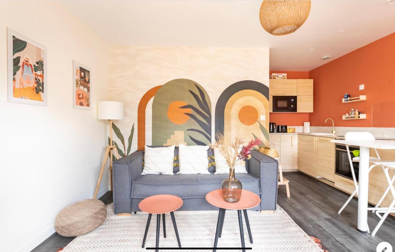 Le 102, Maison Avec Terrasse Et Parking Gare De รูออง ภายนอก รูปภาพ