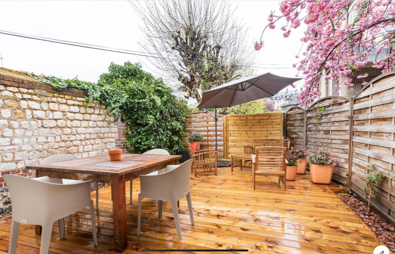 Le 102, Maison Avec Terrasse Et Parking Gare De รูออง ภายนอก รูปภาพ