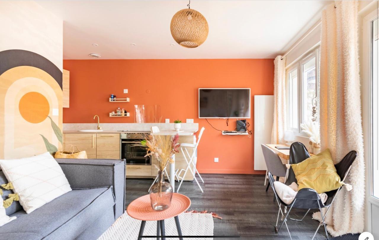 Le 102, Maison Avec Terrasse Et Parking Gare De รูออง ภายนอก รูปภาพ