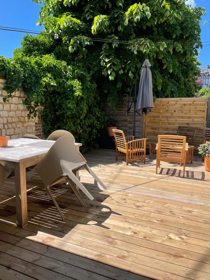 Le 102, Maison Avec Terrasse Et Parking Gare De รูออง ภายนอก รูปภาพ